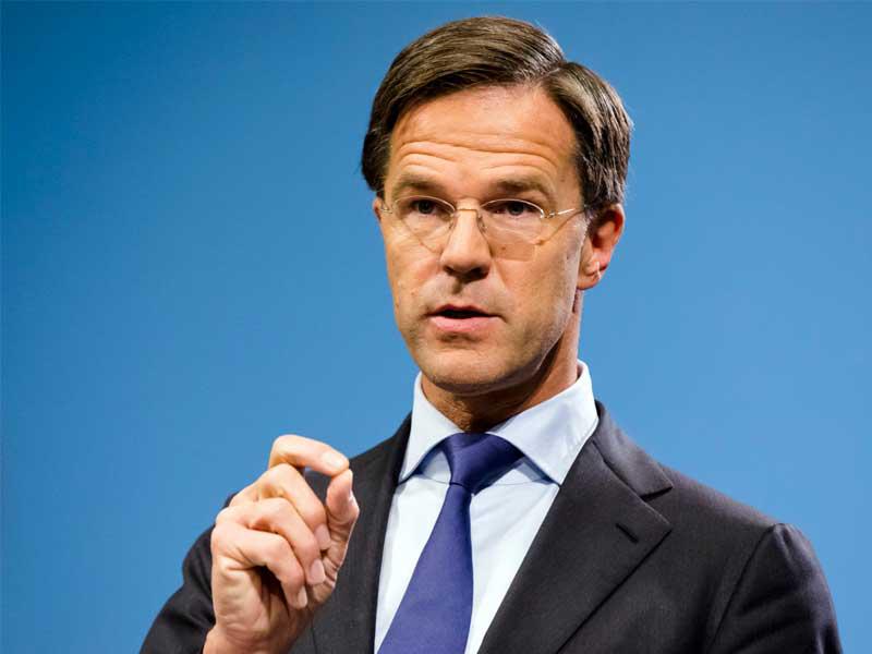  رئيس الوزراء الهولندي، مارك روتي