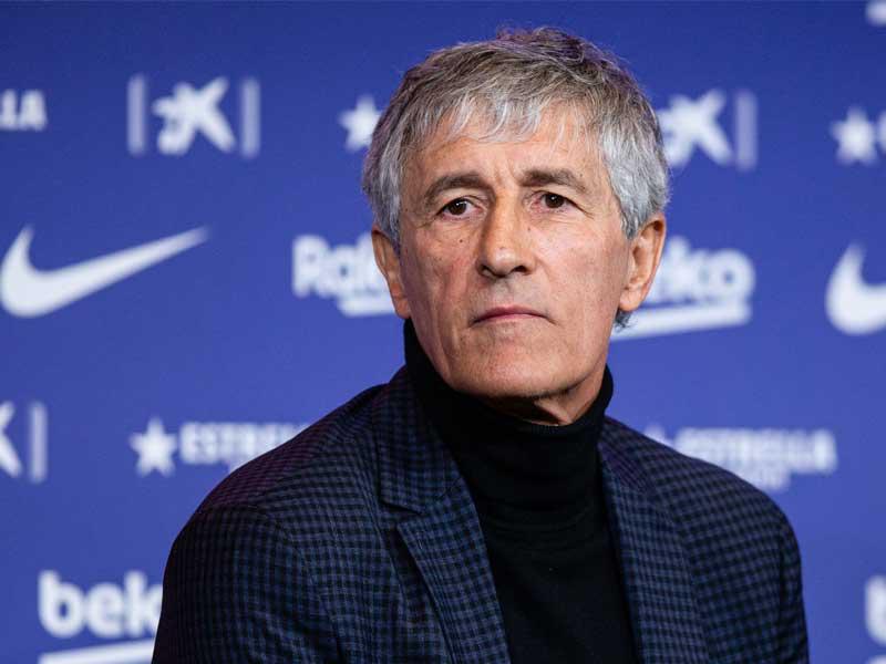 المدير الفني لفريق برشلونة الإسباني لكرة القدم، كيكي سيتين 