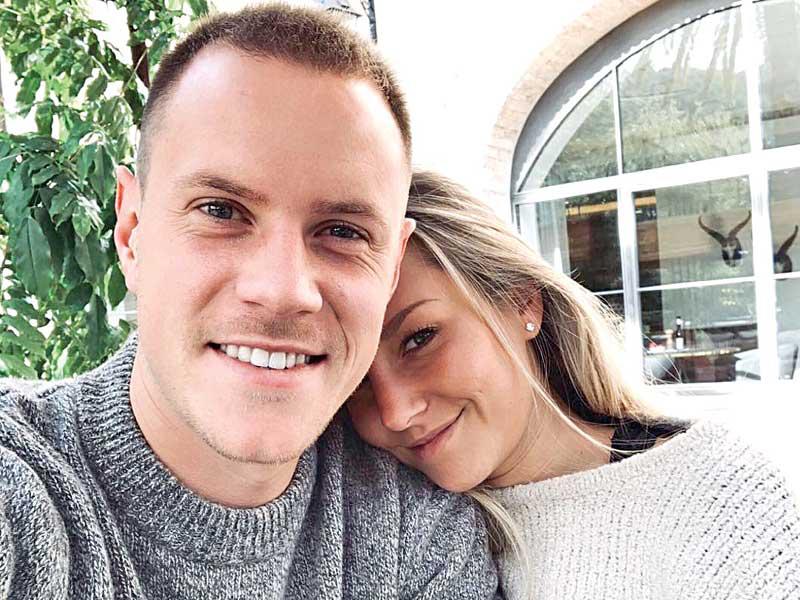 حارس مرمى برشلونة الإسباني  مارك أندريه تير شتيغن، 