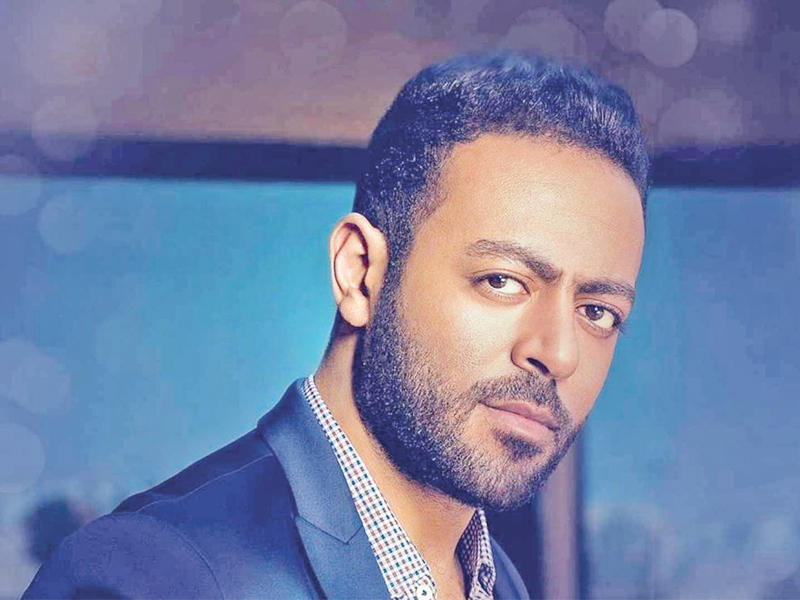 الفنان تامر عاشور