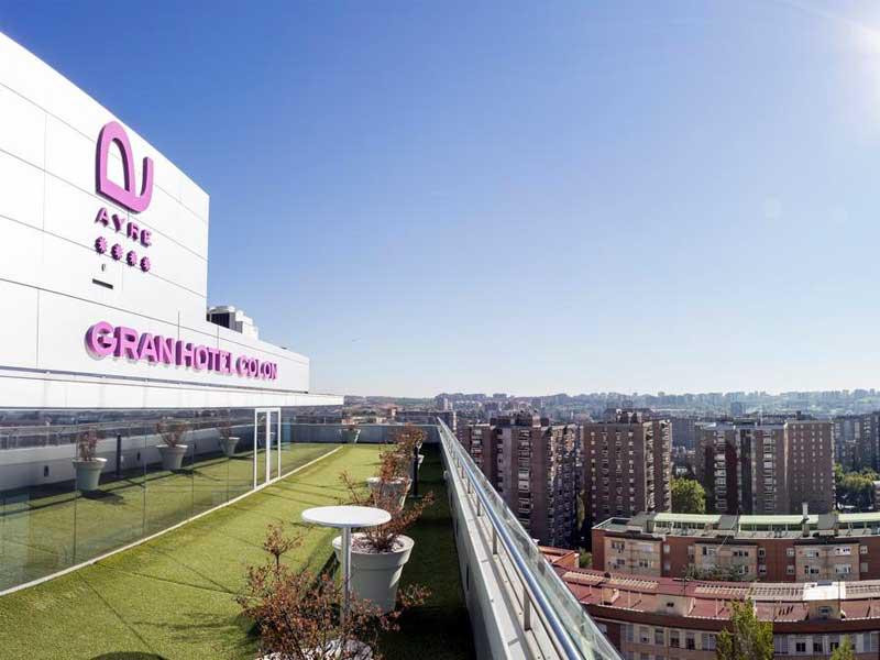 فندق «Ayre Gran Hotel Colón»،  وسط مدينة مدريد الاسبانية