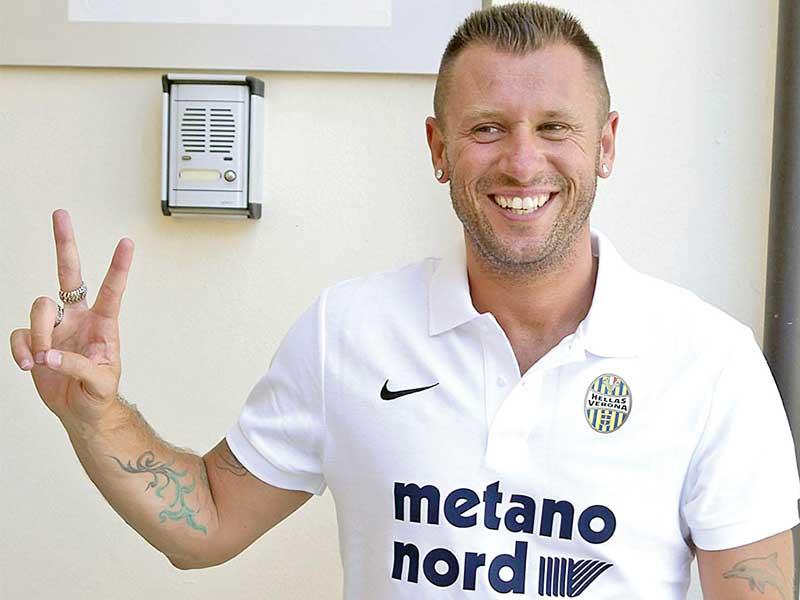 المهاجم الدولي الإيطالي السابق أنطونيو كاسانو