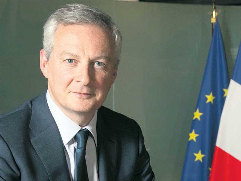  وزير المالية الفرنسي برونو لومير