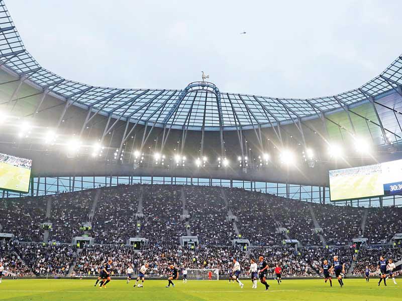 جانب من مباراة سابقة في الدوري الإنكليزي الممتاز