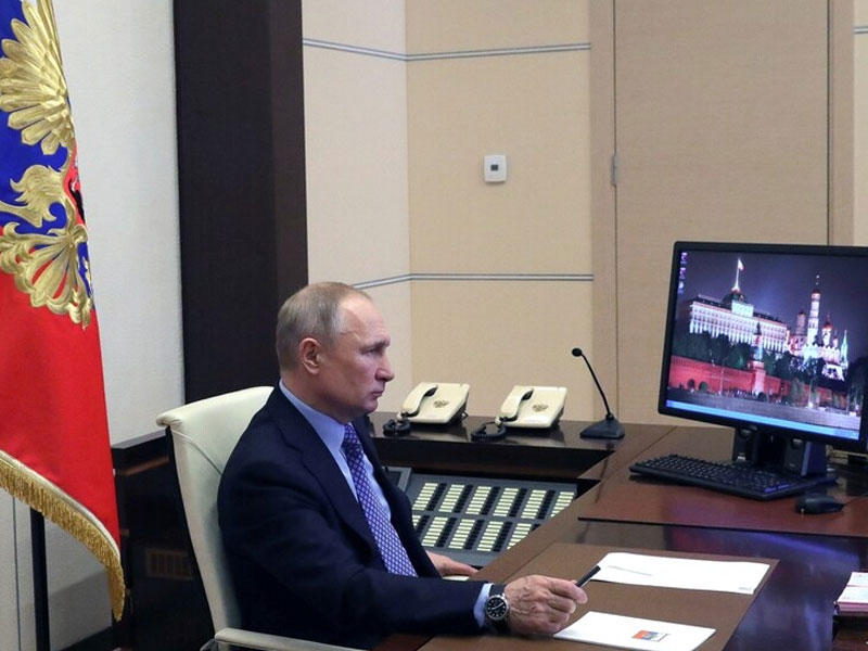 الرئيس الروسي فلاديمير بوتين 