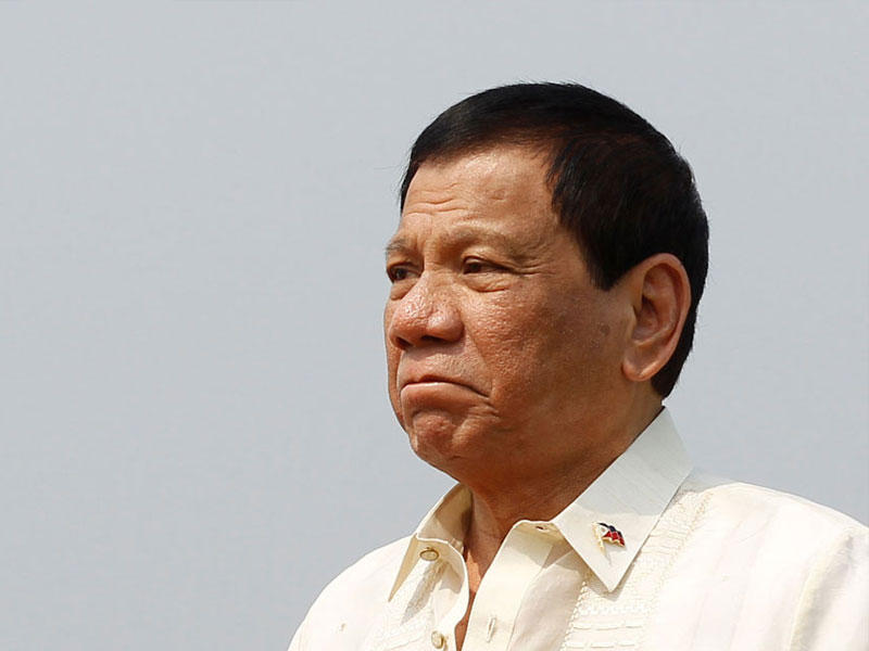 رئيس الفلبين رودريغو دوتيرتي 