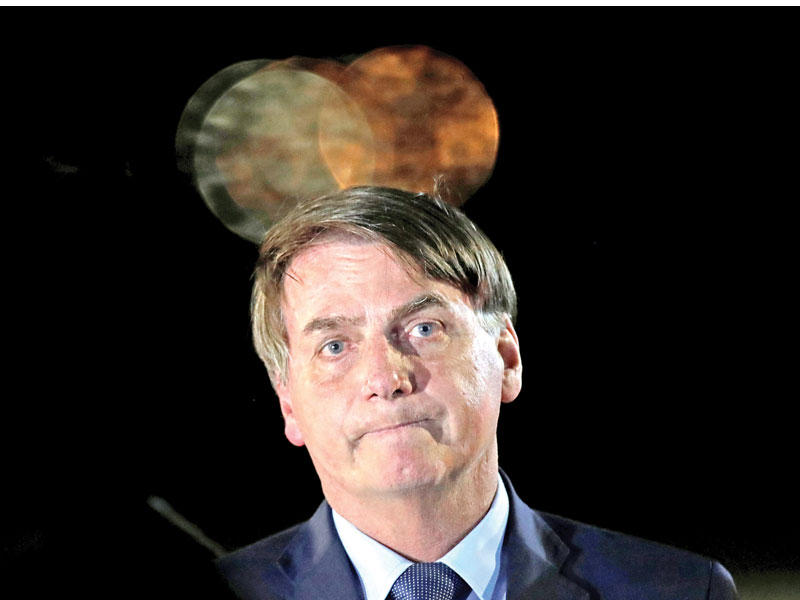 الرئيس البرازيلي جايير بولسونارو 