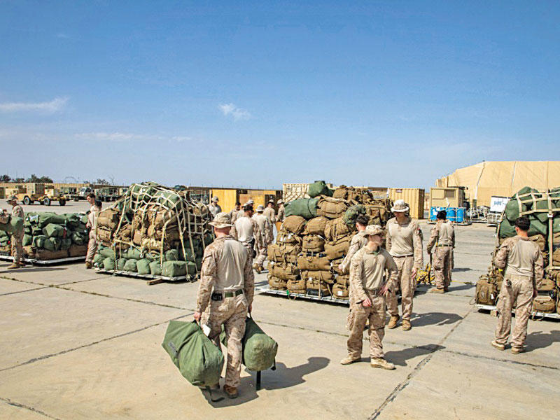 إخلاء قاعدة الحبانية أمسt (العزم الصلب)