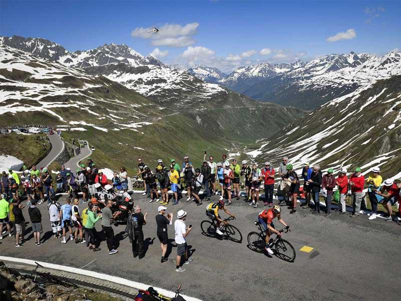 الغاء طواف سويسرا للدراجات الهوائية 