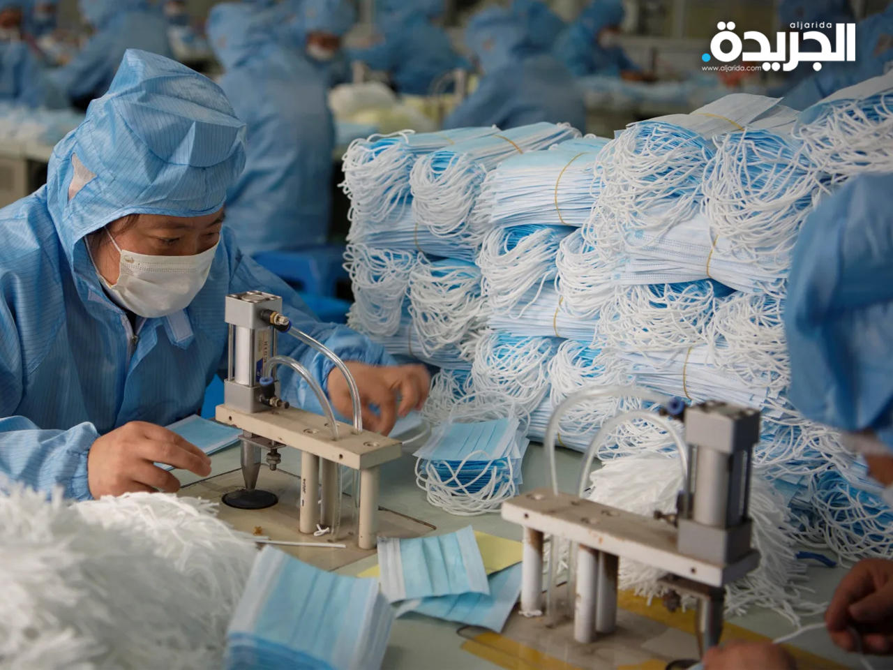 شجعت بكين المصانع على زيادة انتاجها من المستلزمات الطبية