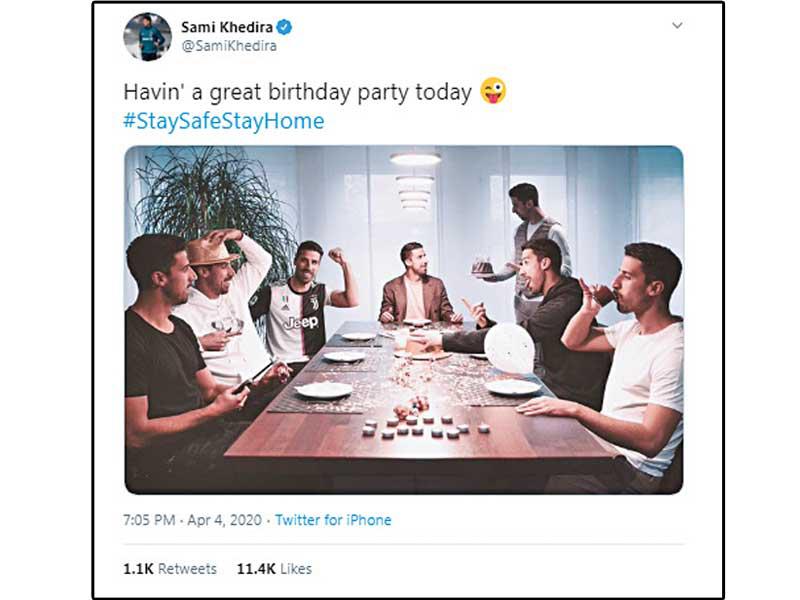 صورة مركبة نشرها سامي خضيرة عبر حسابه بموقع تويتر