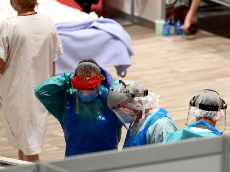 مستشفى في مدريد