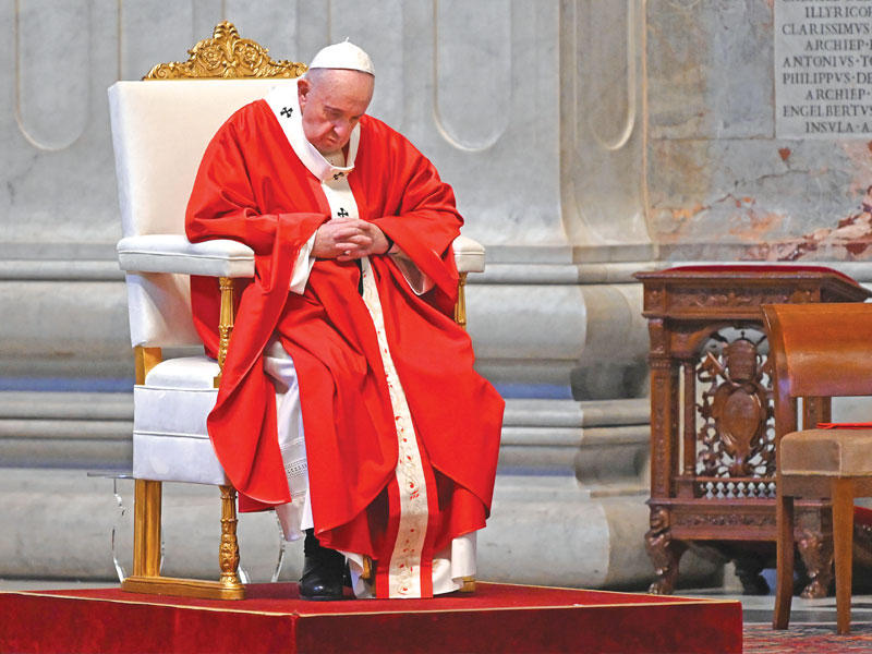 بابا الفاتيكان فرنسيس الأول 