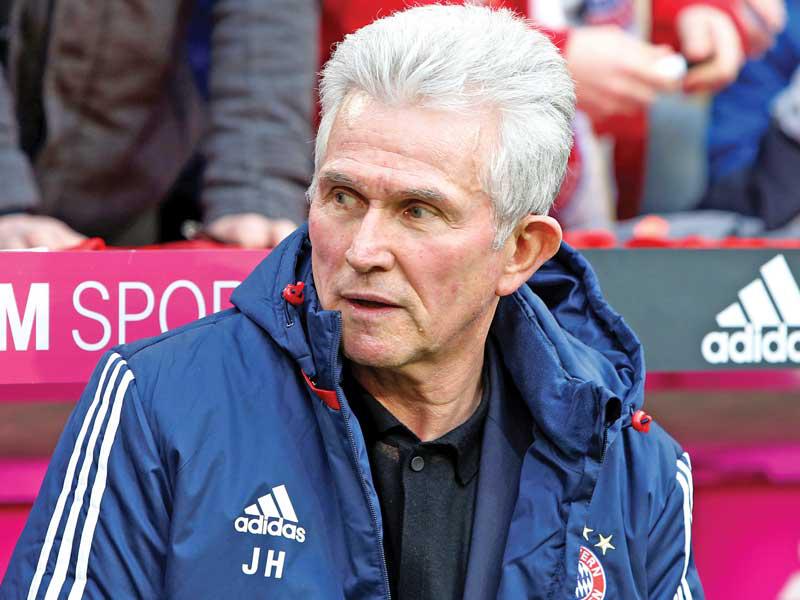 المدير الفني الأسبق لفريق بايرن ميونيخ الألماني لكرة القدم  يوب هاينكس