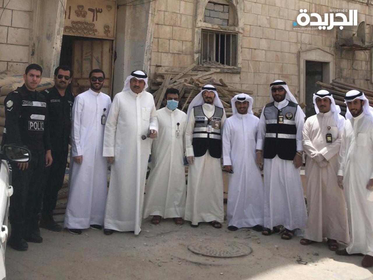 مفتشو البلدية خلال الحملة