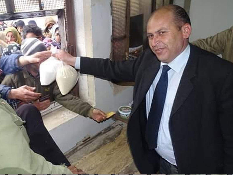 سلوان الجندي  أمين شعبة حزب البعث الحاكم في سورية 