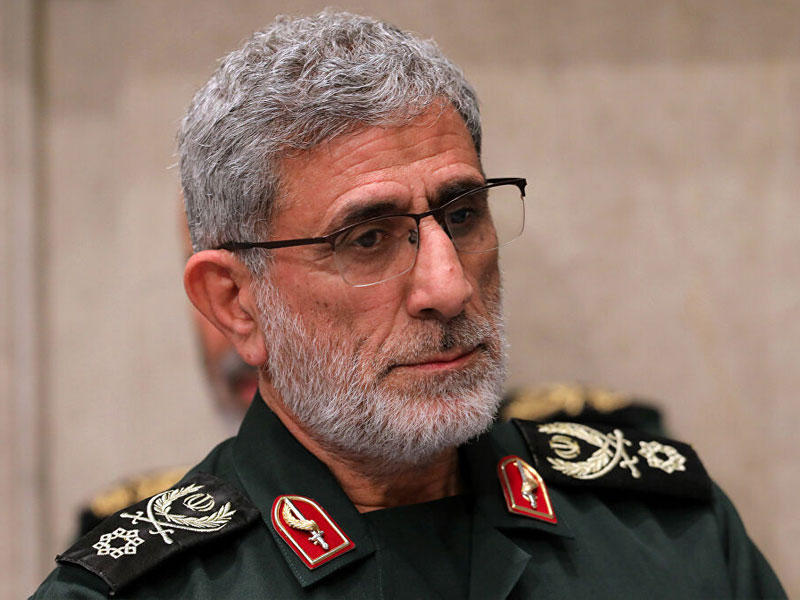قائد فيلق القدس الإيراني إسماعيل قآني