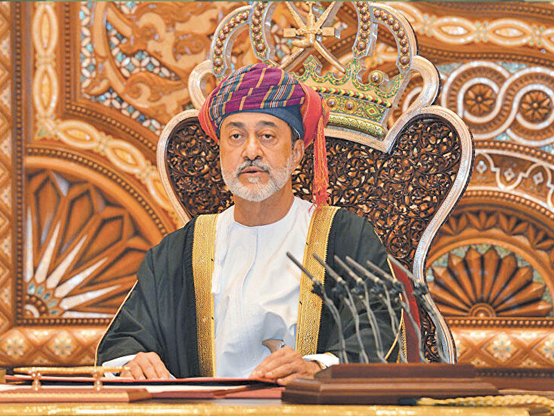 سلطان عمان هيثم بن طارق آل سعيد