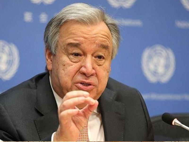 الأمين العام للأمم المتحدة أنطونيو غوتيريش