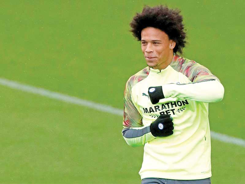 نجم كرة القدم الألماني الدولي ولاعب فريق مانشستر سيتي الإنكليزي  ليروي ساني