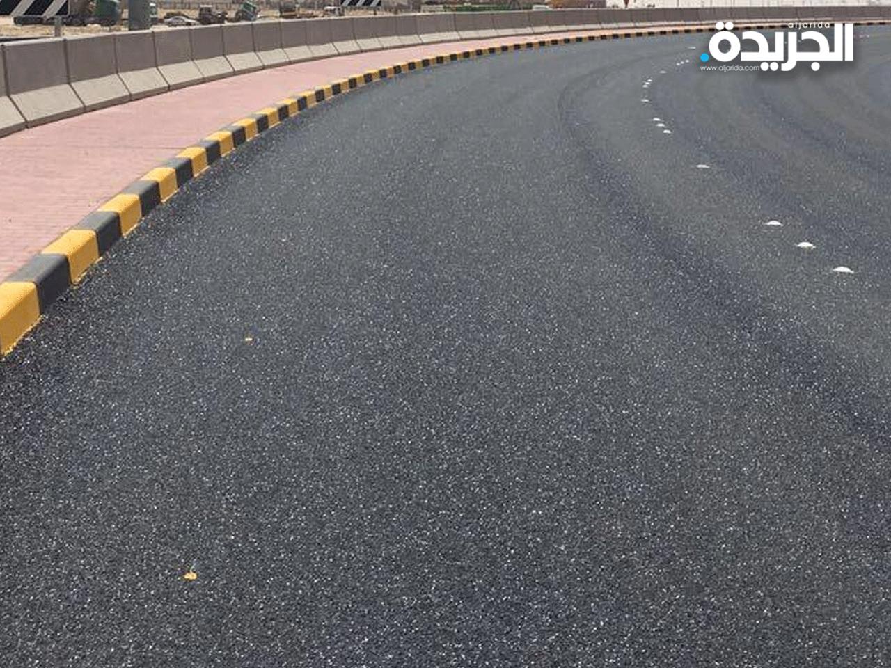 الجسر الجديد بين منطقة جليب الشيوخ ومدينة صباح السالم الجامعية