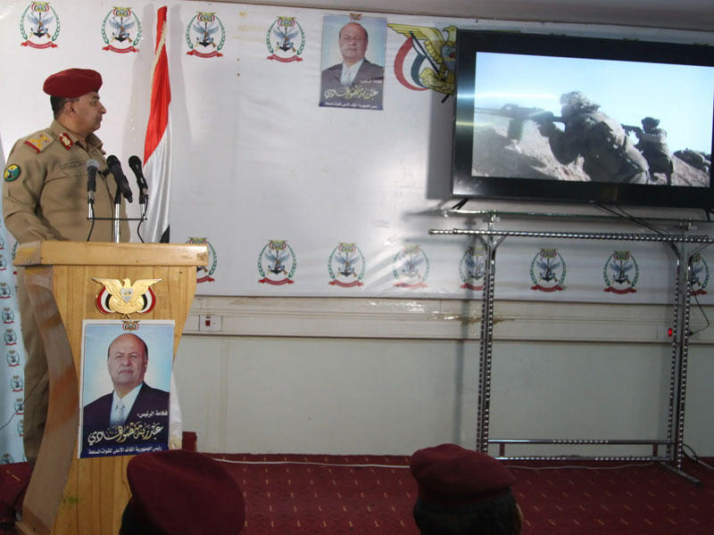 المتحدث باسم الجيش اليمني العميد الركن عبده مجلي