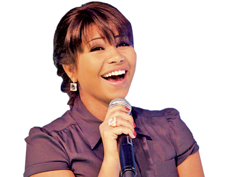 الفنانة شيرين عبدالوهاب
