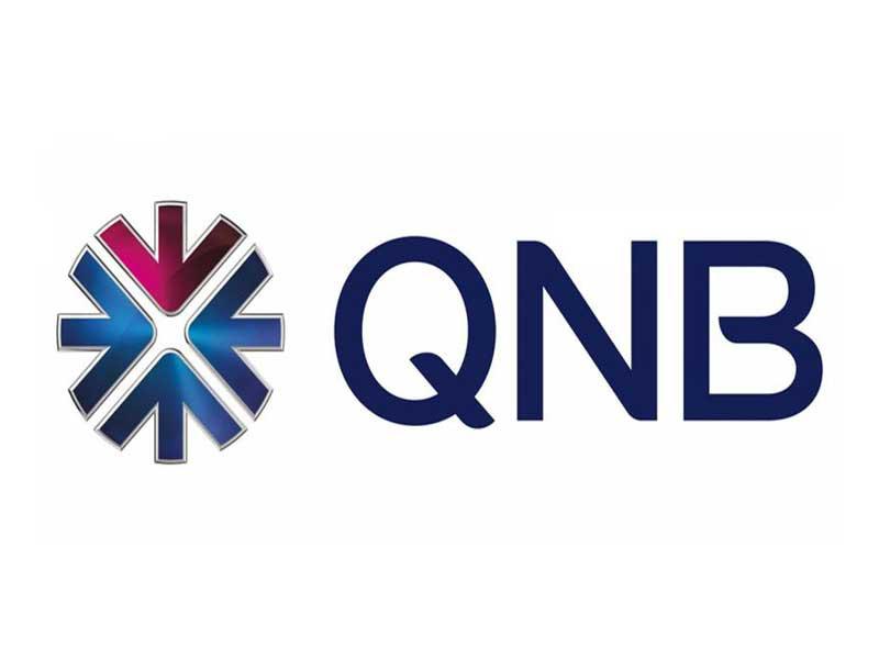 شعار مجموعة QNB، إحدى أكبر المؤسسات المصرفية في منطقة الشرق الأوسط وإفريقيا
