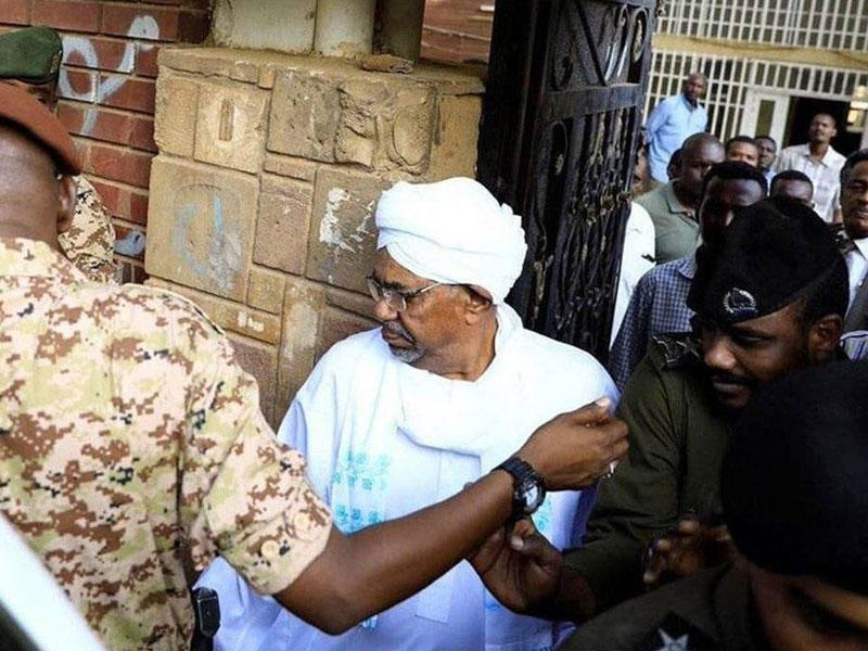 الرئيس المخلوع عمر البشير