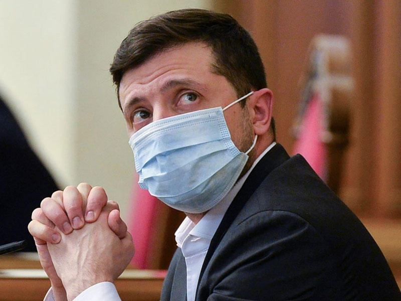 الرئيس الأوكراني فلاديمير زيلنسكي 