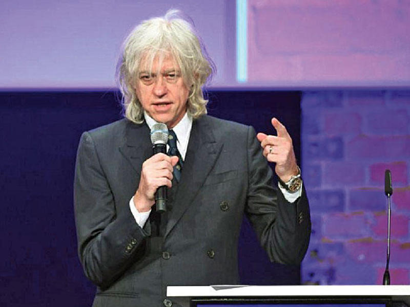 المغني الأيرلندي بوب غيلدوف