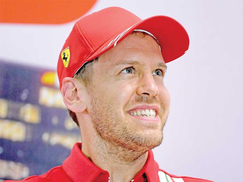  السائق الألماني سيباستيان فيتيل