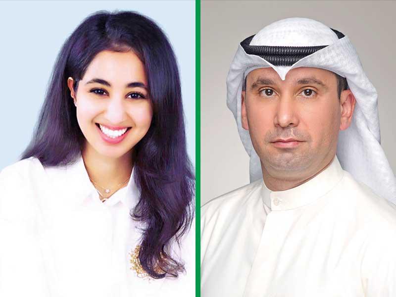  المدير التنفيذي لإدارة الاتصالات والعلاقات المؤسسة لبنك بوبيان قتيبة البسام- اختصاصية التغذية العلاجية، مؤسسة مديرة تطبيق MyNutribox، نورة العسكر