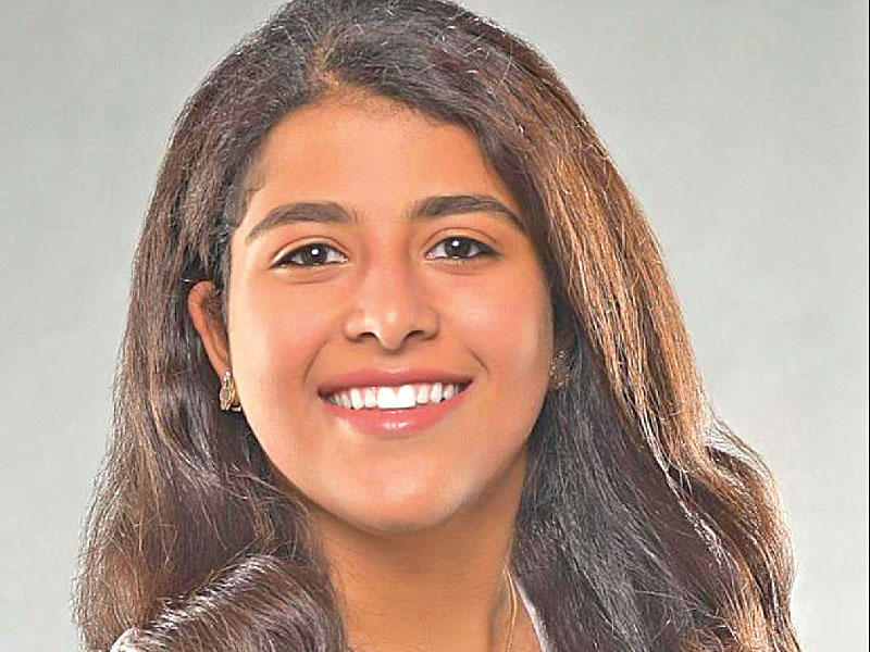  نائبة رئيس رابطة طلبة جامعة الخليج للعلوم والتكنولوجيا لشؤون الطالبات، فوز العوضي