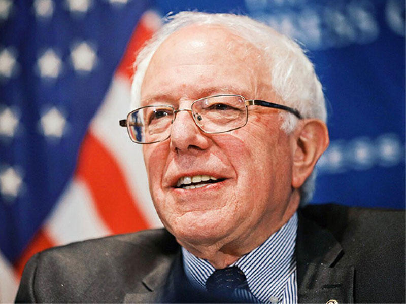 السيناتور الأميركي بيرني ساندرز 