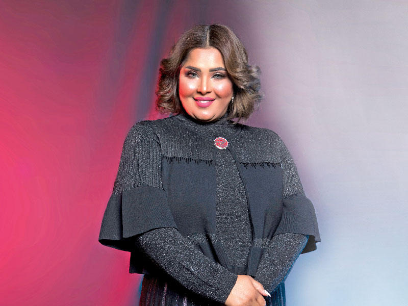  الفنانة هيا الشعيبي