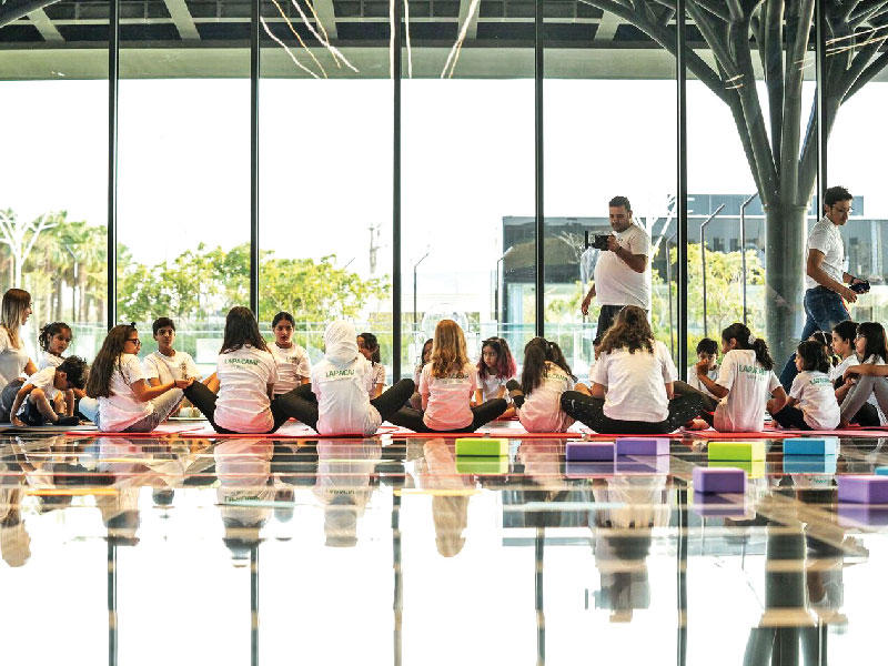 من أنشطة لابا