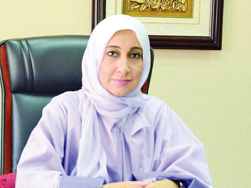 مديرة ادارة الرعاية الاجتماعية والتربوية في الهيئة، تماضر العمر