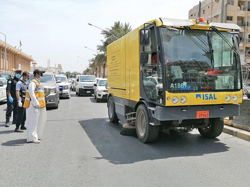 خطة مكثفة لتنظيف منطقة العزل بالجليب