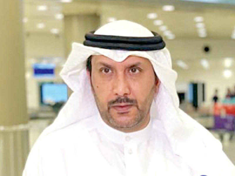 مدير إدارة الجمرك الجوي للادارة العامة للجمارك مطلق العنزي