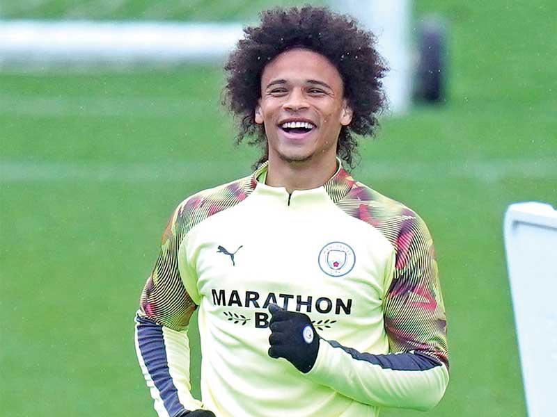 نجم كرة القدم الألماني الدولي ليروي ساني