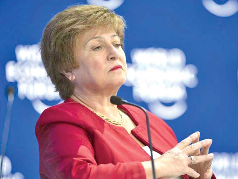 مديرة صندوق النقد الدولي كريستالينا جورجيفا 