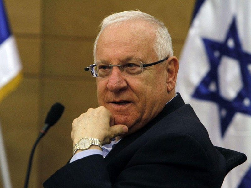 الرئيس الإسرائيلي رؤوفين ريفلين