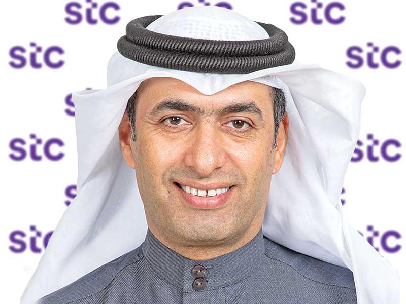 الرئيس التنفيذي لشركة الاتصالات الكويتية stc  المهندس مزيد الحربي 