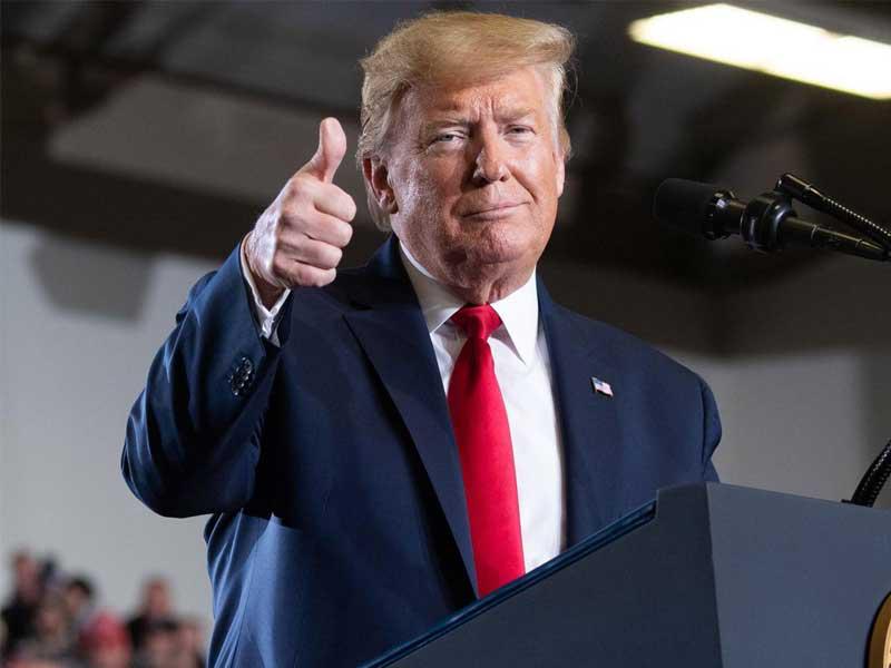  الرئيس الأميركي، دونالد ترامب