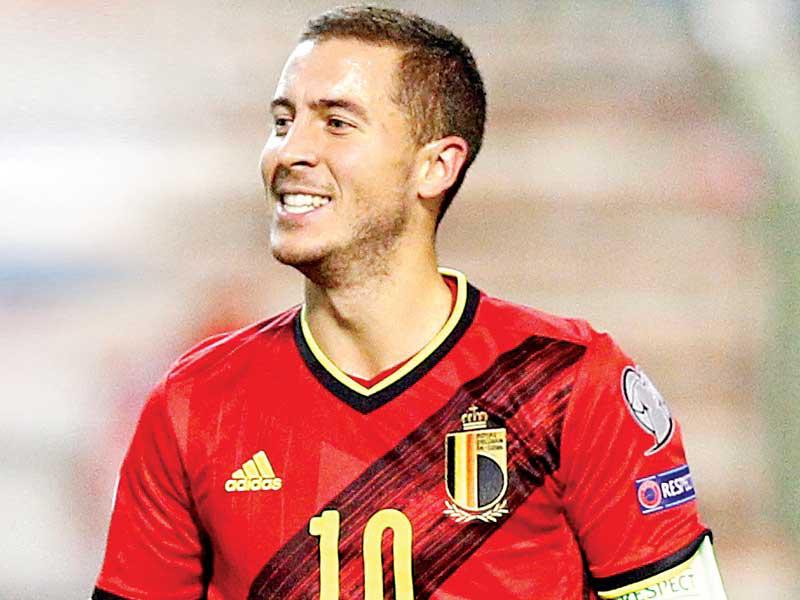 النجم البلجيكي  إيدين هازارد