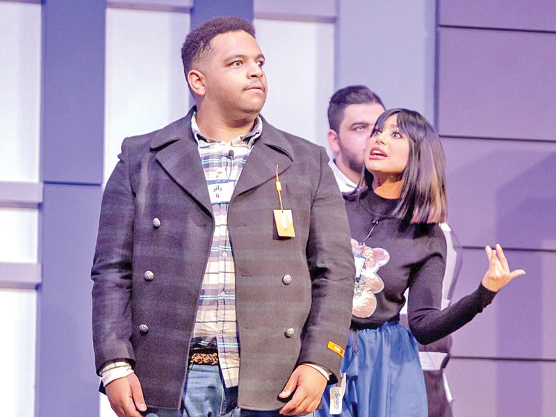  الفنان خالد المظفر في مسرحية «كومبارس»