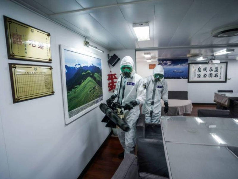 تايوان تحذر 200 ألف من مواطنيها من عدوى محتملة بفيروس كورونا. (رويترز)