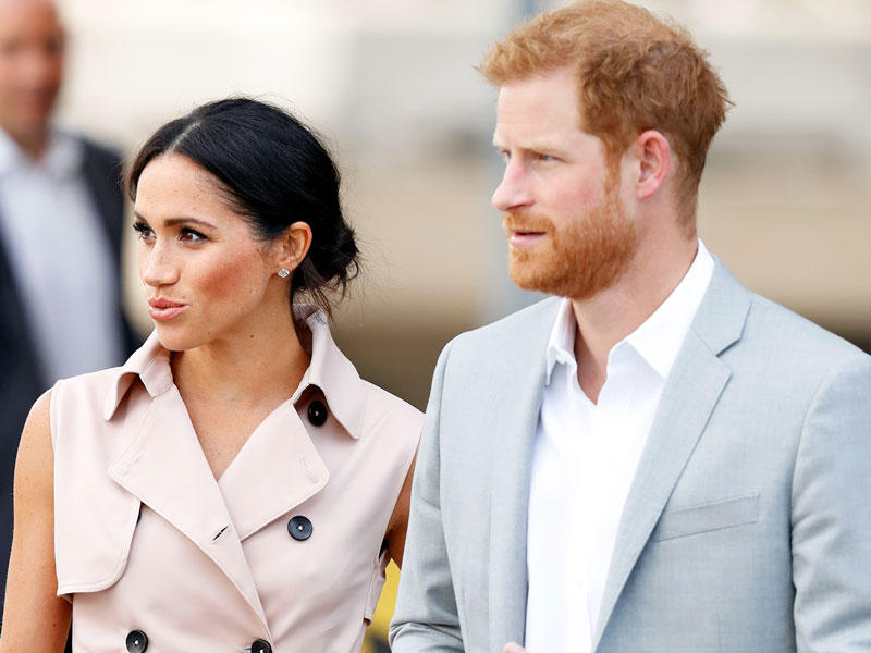 الأمير هاري وزوجته ميغان 