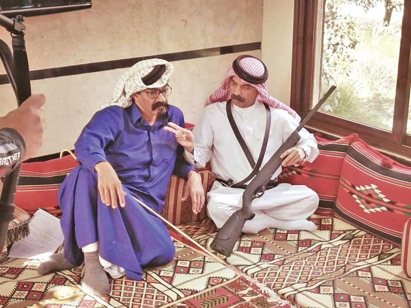طارق العلي في مشهد من «آل ديسمبر» 